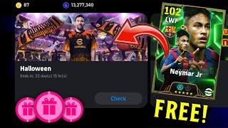 Upcoming New Halloween Campaign Rewards | Free Coins, New Premium Club Packs | eFootball 2025 Mobile