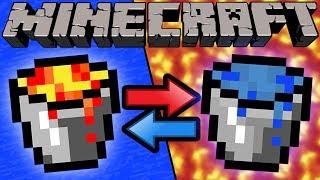 If Lava and Water Switched Places - Minecraft