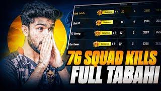 76 SQUAD KILLS BY GodL LoLzZz  BGMI HIGHLIGHT