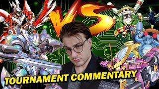 Yu-Gi-Oh! 10 Cases Tournament | Mathmech Vs Superheavy Samurai | Commentary ft. @TheDBGrinder