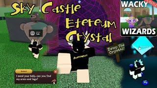 AndersonPlays Roblox Wacky Wizards Sky Castle Update - How to Get Ethereum Crystal Ingredient