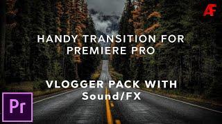 FREE Handy Seamless Transition || Vloggers Pack || Adobe Premiere Pro || Animatie Flix