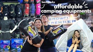 TARA! BILI TAYO NG TENT | MURANG BILIHAN NG OUTDOOR & CAMPING PRODUCTS (Price update)