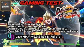 Dragon Ball FighterZ | Cheat Crash Fix & Inf. Energy v01.33 | Uzuy MMJR | Mediatek Dimensity 1200