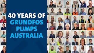 40 Years of Grundfos Pumps Australia