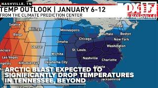 Middle Tennessee braces for arctic blast starting January 7