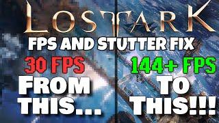 Lost Ark FPS and STUTTER FIX FOR 2022 (Nvidia)