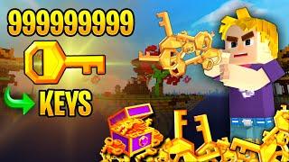 How to get Unlimited Keys in Bed Wars | Blockman Go | Bed Wars