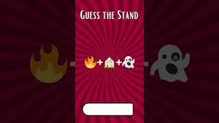 Name That Stand By Emoji - Part 31 [JoJo's Bizarre Adventure]