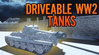 Black Ops 3 Mod Tools: Driveable WW2 German Tiger Tank