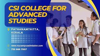 CSI College for Advanced Studies - Kozhencherry | mycampusadmission.com