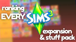 ranking *EVERY* Sims 3 pack 