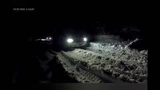 Snow  ascent climb, Audi A6q A4, S6