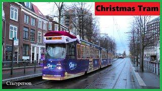 HTM Sky Radio Kersttram Den Haag Bierkade en OVpay Bus