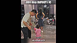Bro has infinite iq... #trollface #edit #troll