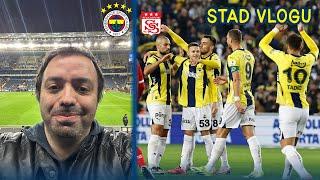 Fenerbahçe vs. Sivasspor | Maxi Coştu, Amrabat Füzesiyle Kadıköy'ü Ayağa Kaldırdı! | Stadyum Vlogu