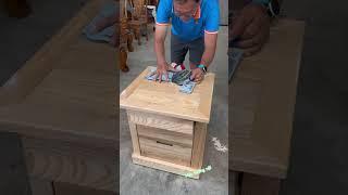 Creative cabinet with hidden Gold #diy #furniture #woodworking #creative #furniturehacks #shorts