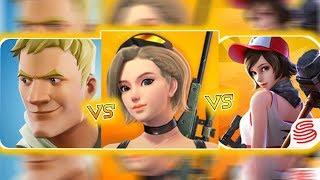  FORTNITE MOBILE VS CREATIVE DESTRUCTION VS FORTCRAFT  COMPARISON - The Best Series EP-6