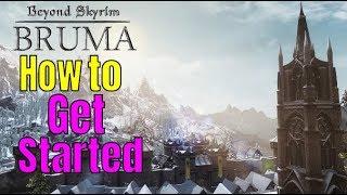 Skyrim Special Edition - How to start BEYOND SKYRIM BRUMA MOD in Skyrim SE! Beyond Skyrim Bruma