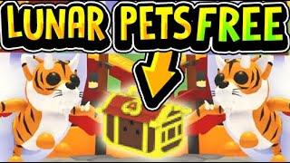 HOW TO GET FREE LUNAR PETS IN ADOPT ME 2023! Lunar New Years Update Legendary Winged Tiger (Roblox)