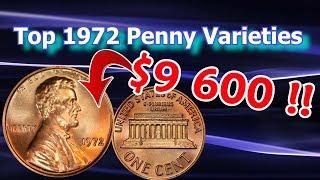 1972 Penny Varieties Worth Money that you Can Look for in Pocket Change