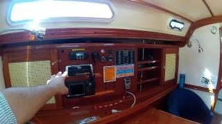 Interior walkthrough - 2004 Hanse 411 'Freya' - For Sale - www.theboatbrokerage.com.au