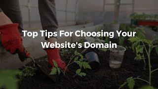 How to Choose the Perfect Domain Name for Your Business or Personal Website