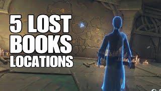 Collect the 5 Lost Books Genshin Impact (All 5 Books)