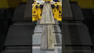 Beam Punching Machine for Solar Trackers | PUMA 2HI | GEKA