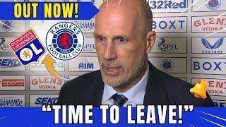 URGENT! NO ONE EXPECTED THIS! LOOK WHAT HE SAID AFTER THE TOUGH DEFEAT! RANGERS FC