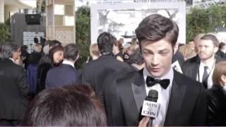 œThe Flash   star Grant Gustin on Leonardo DiCaprio and who keeps him grounded