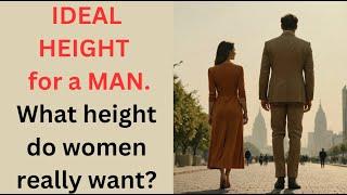 What HEIGHT do women want in a man? How TALL should a man be to be attractive to women. IDEAL HEIGHT