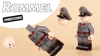 WW2 German Military Rommel Minifigs Building Blocks#legomoc #ww2 #unboxing #rommel #minifigures