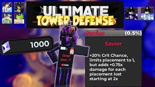 SPENDING 1K REROLLS ON UTD (Ultimate Tower Defense)