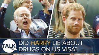 Did Prince Harry Lie About Drugs on US VISA? Man Behind Court Case Reveals All To Talk TV