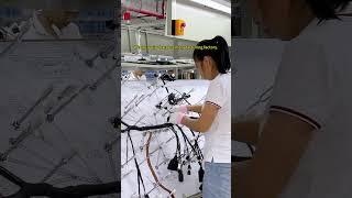 We are a wire harness processing factory from China #factory #wirefactory #wireharnessfactory