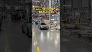 BMW M2 on the production line