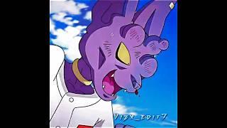 BATTLE OF TWO GODS (LORD BEERUS VS CHAMPA) #goku #beerus #shorts #viral #dragonball #anime