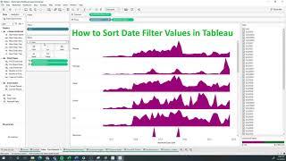 How to Sort Date Filter Values in Tableau