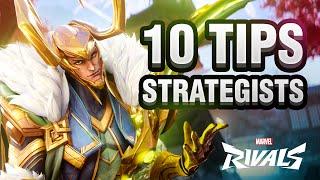 10 PRO Tips to DOMINATE as a Strategist in Marvel Rivals – Rank Up FAST!