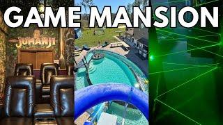 GIANT Game Themed Mansion Near Orlando Florida | The Great Escape Lakeside Retreat Tour