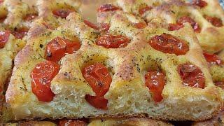 Focaccia pugliese-barese (impasto con patate)