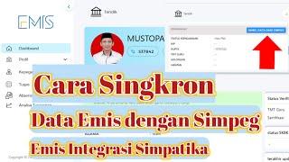 Cara Singkron Data Emis dengan Simpeg di EMis Integrasi Simpatika