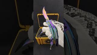 Butterfly knife and Karambit ! #butterflyknife #knife #csgo