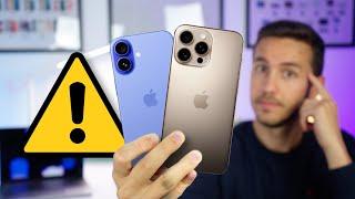 NO COMPRES el iPhone 16 o iPhone 16 Pro sin ver antes este vídeo… ️