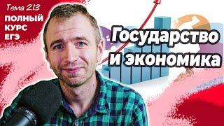 ЕГЭ 2025 с нуля. 2.13. Роль государства в экономике.