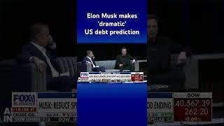 Elon Musk warns America is going bankrupt ‘extremely quickly’ #shorts