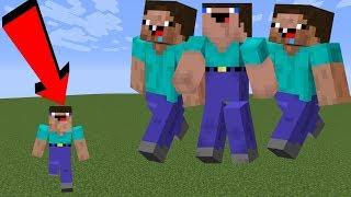 НУБ ПРОТИВ 100 ЗЛЫХ ИГРОКОВ В МАЙНКРАФТ ! НУБИК И ЛОВУШКА MINECRAFT МУЛЬТИК