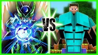 Perfect Cell Vs Super Steve (Ft.GoofyGoof)