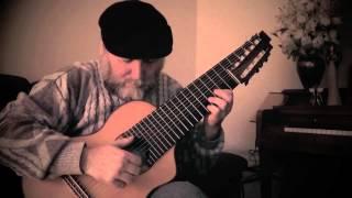 "Desert Holiday" for 11 string guitar by John Francis altgitarr alto